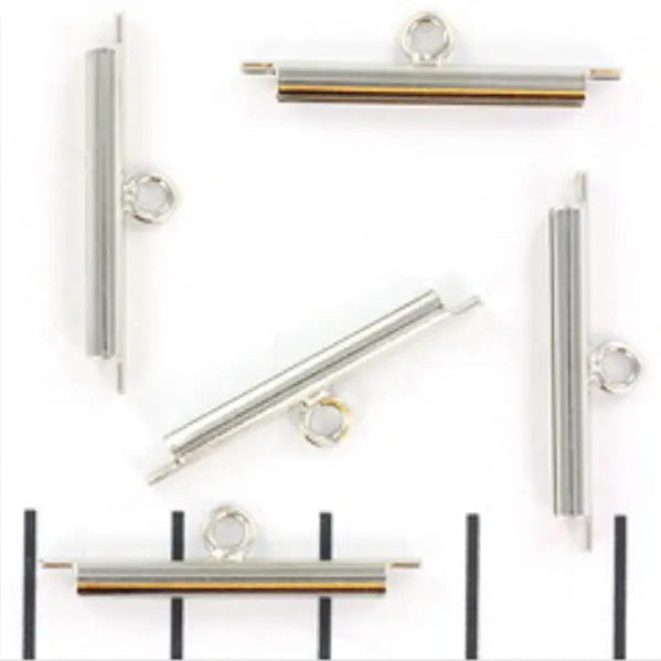 20mm Seed Bead Slide End Tubes Miyuki Slide End Tubes For Delica's