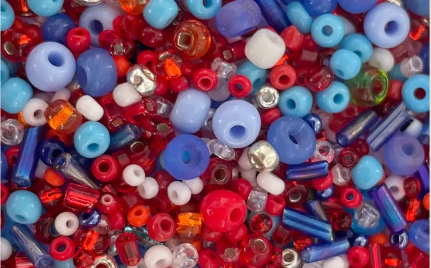 Glasperle størrelser - Beadhouse of Copenhagen