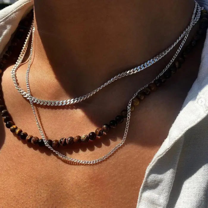 Halskæder i Sterlingsølv - Personlige Smykker i Høj Kvalitet! - Beadhouse of Copenhagen