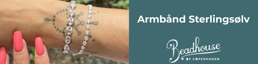Armbånd-af-Sterlingsølv Beadhouse of Copenhagen