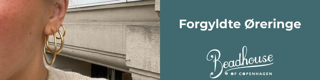 Forgyldte-sterlingsølv-øreringe Beadhouse of Copenhagen
