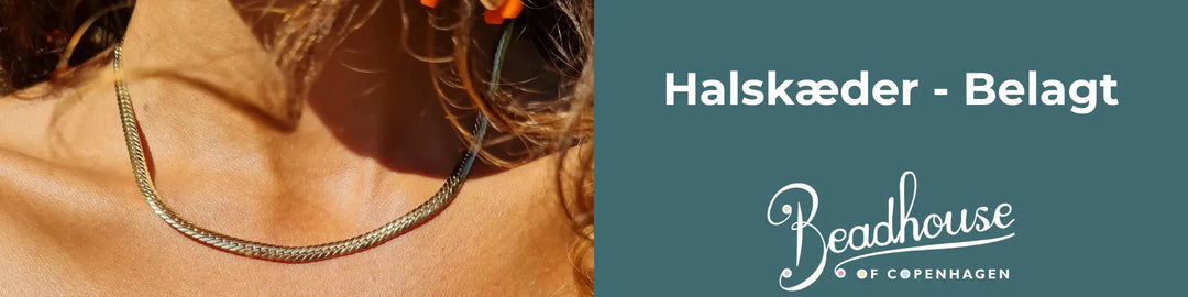Halskæder-Guldbelagt-og-sølvbelagt Beadhouse of Copenhagen