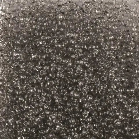 Grå glasperler, preciosa, grey 2 dyed crystal, storkøb 