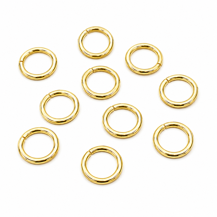 Find Øskner, åbent rundt øsken, forgyldt messing, 0,9/5mm, 10 stk. blandt vores store udvalg af  Smykkedele hos  Beadhouse of Copenhagen i dag. Husk gratis fragt over 400kr