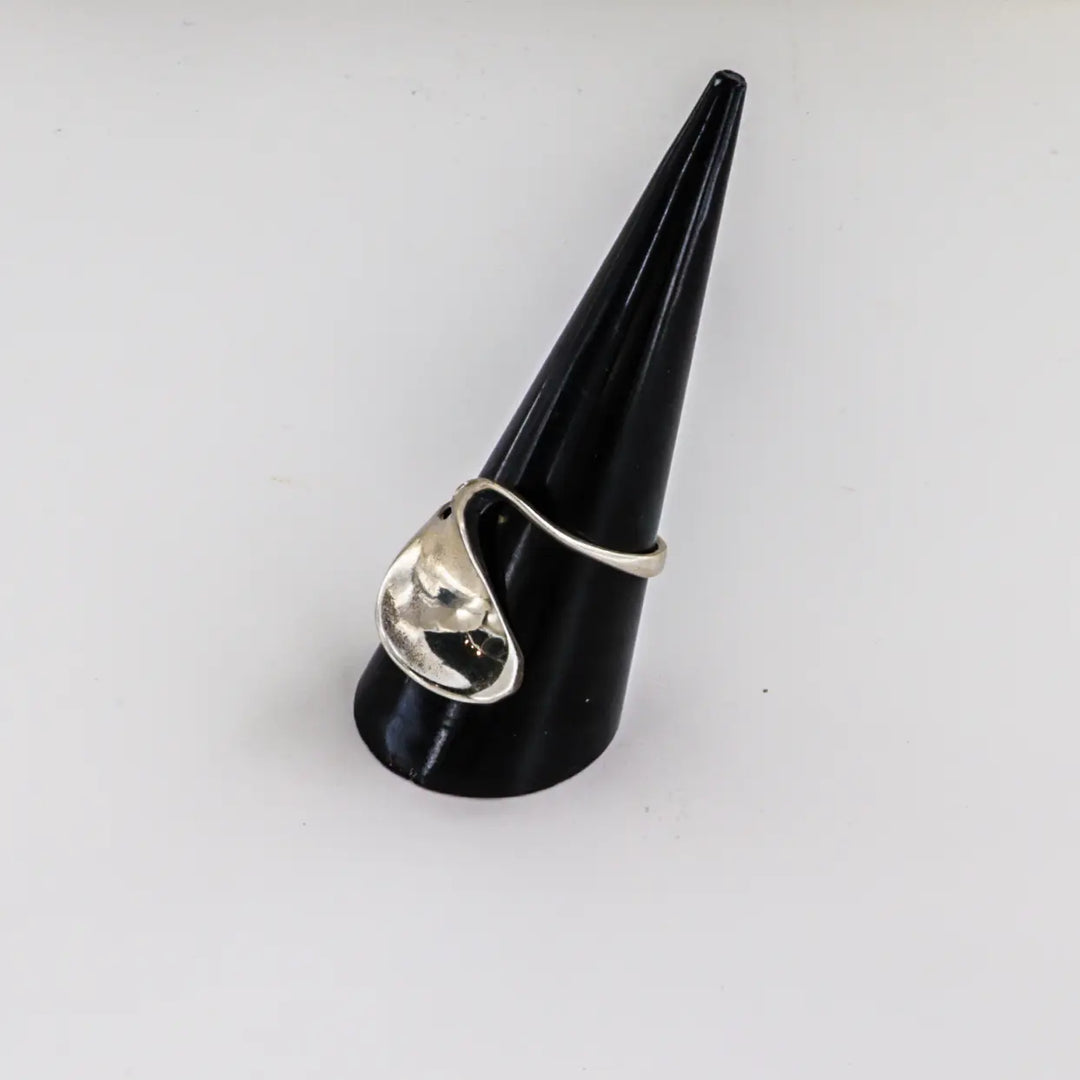 Fingerring, swirl, sterlingsølv Beadhouse of Copenhagen