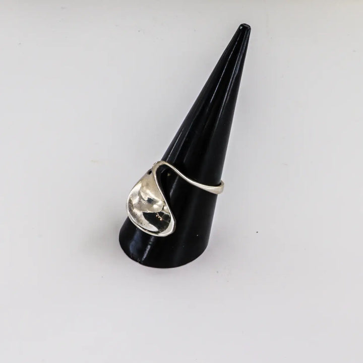 Fingerring, swirl, sterlingsølv Beadhouse of Copenhagen