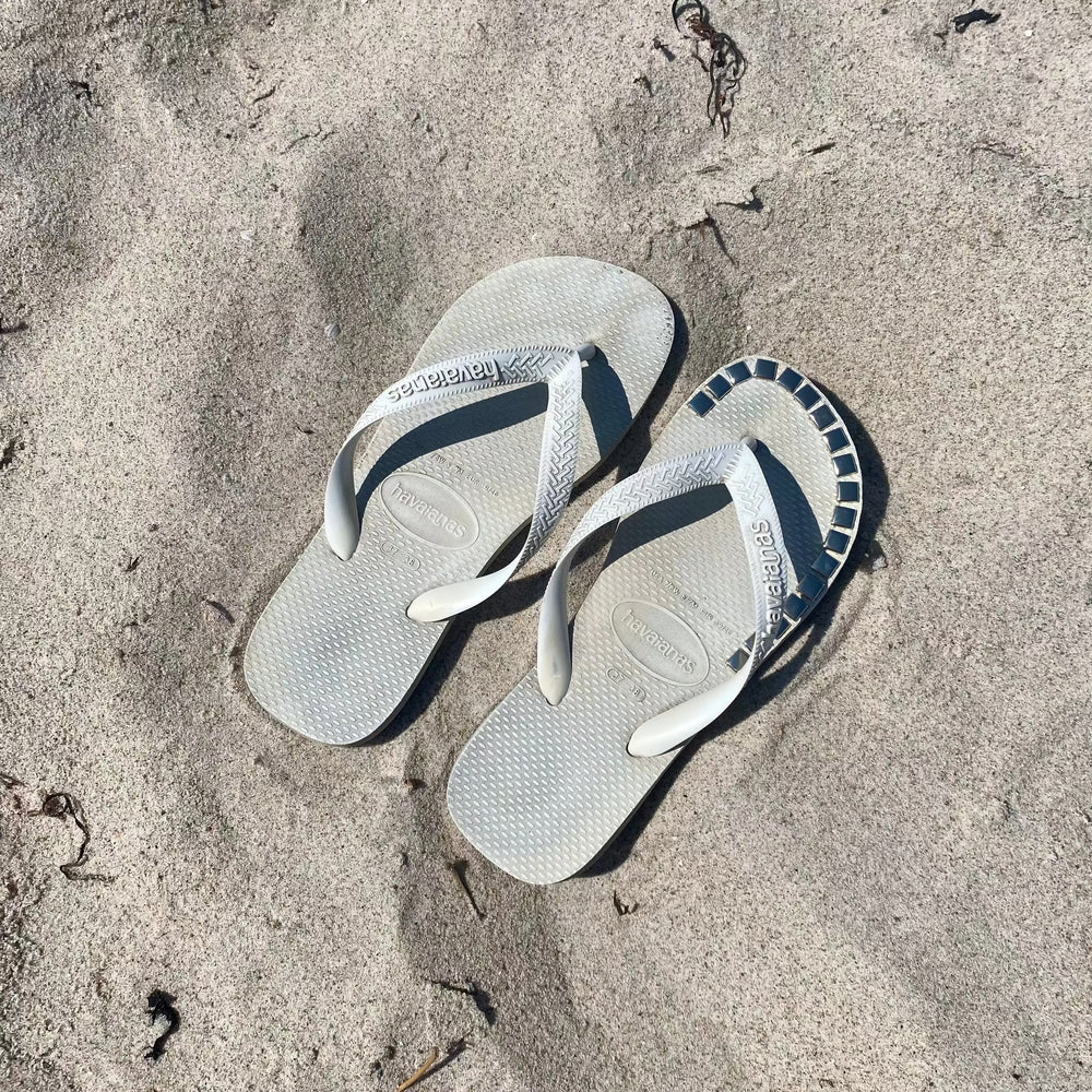 Nitter, firkantet, forsølvet og forgyldt, 10-100 stk Beadhouse of Copenhagen