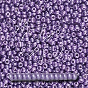 Lilla Glasperler, Preciosa Seed Beads, PermaLux Bright purple 22014