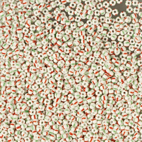 Find Stribede glasperler, preciosa, hvid/rød/grøn stribet blandt vores store udvalg af  Preciosa Seed Beads hos  Beadhouse of Copenhagen i dag. Husk gratis fragt over 400kr