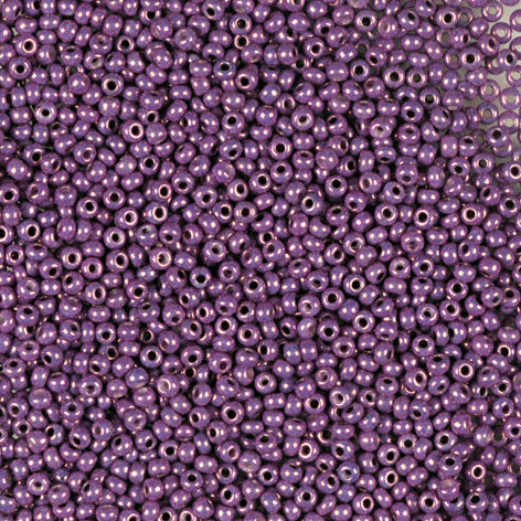 Lilla glasperler, preciosa, shiny purple, storkøb