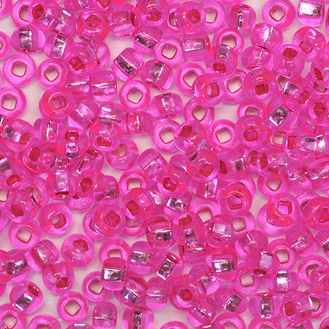 Find Pink glasperler, preciosa, silverlined neon pink dyed crystal, storkøb blandt vores store udvalg af  Preciosa Seed Beads hos  Beadhouse of Copenhagen i dag. Husk gratis fragt over 400kr