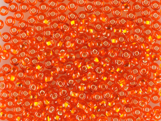 Find Orange glasperler, preciosa, silverl ined transparent hyacinth, storkøb blandt vores store udvalg af  Preciosa Seed Beads hos  Beadhouse of Copenhagen i dag. Husk gratis fragt over 400kr