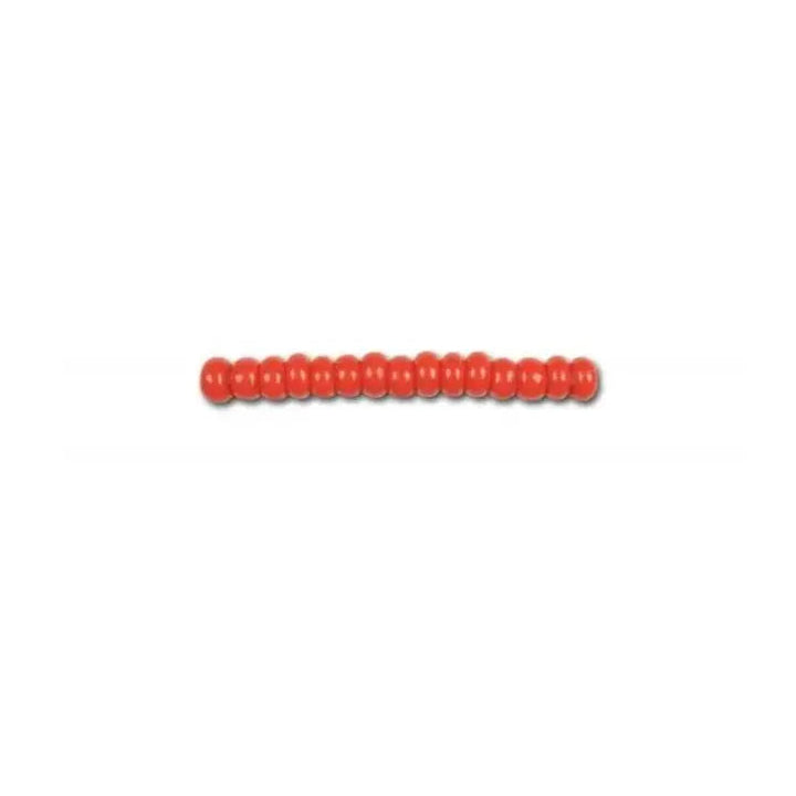 Røde glasperler, preciosa, opaque red coral, storkøb
