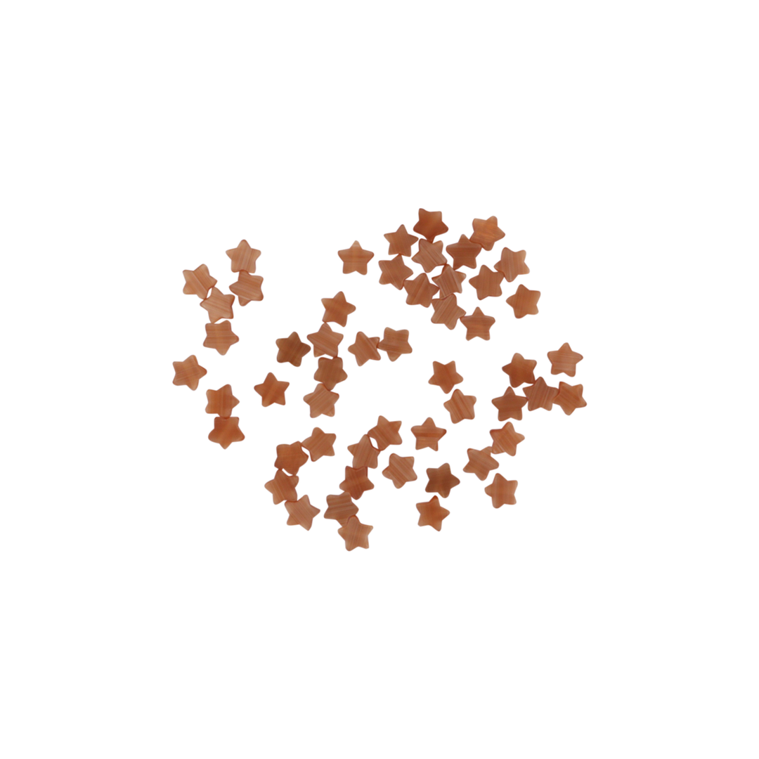 Find Glasfiberperler, stjerner, brune, 6x2,5 mm, 10 stk hos  Beadhouse of Copenhagen i dag. Husk gratis fragt over 400kr.