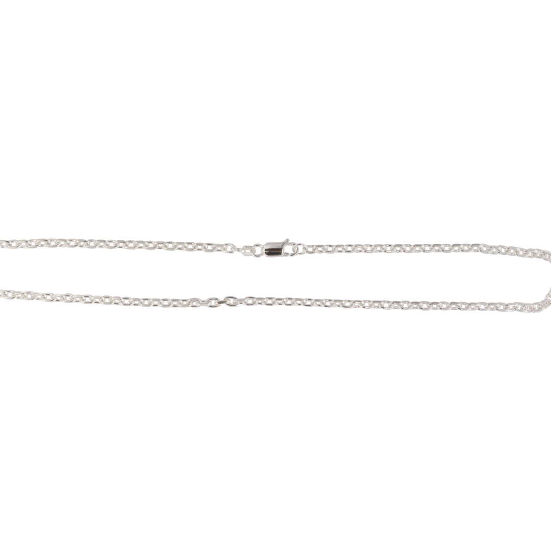 Find Halskæde, chunky anker facet, sterlingsølv, 45-55 cm/3 mm hos  Beadhouse of Copenhagen i dag. Husk gratis fragt over 400kr.