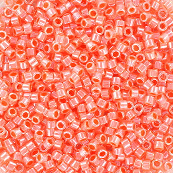 Miyuki Delica beads, lakse farvet, ceylon salmon DE11-235