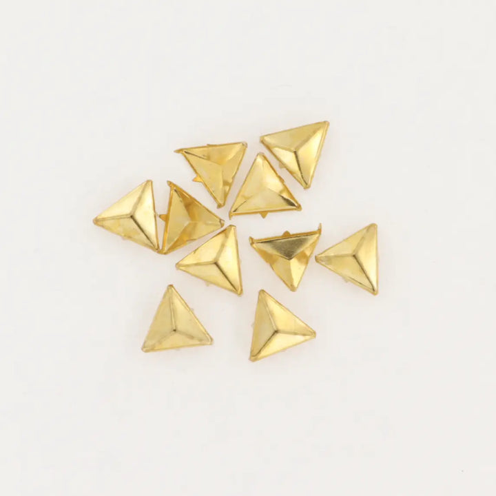 Nitter, trekantede m. kanter, forsølvet og forgyldt Beadhouse of Copenhagen