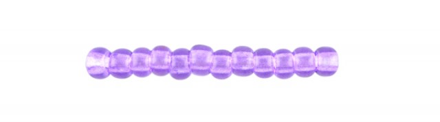 Lila Glasperlen, preciosa, violett 3 gefärbter Kristall