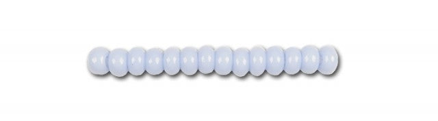 Blue Glass Beads, Preciosa, Natural Opaque Baby Blue, Great Purchase