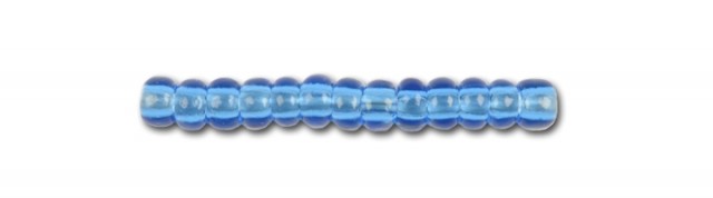 Blå Glasperler, Preciosa, Natural Transparent Aquamarine, storkøb