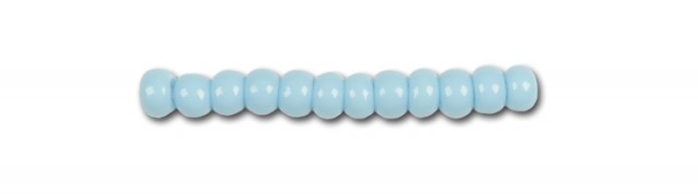 Blue Glass Pearls, Preciosa, Natural Opaque Light Turquoise, Great Purchase