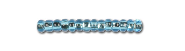 Blue Glass Beads, Preciosa, Silverlined Aquamarine, Great Purchase