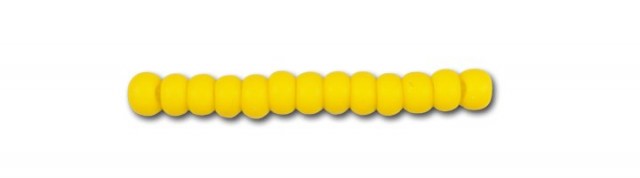 Yellow Glass Beads, Preciosa, Natural Opaque Yellow, Great Purchase