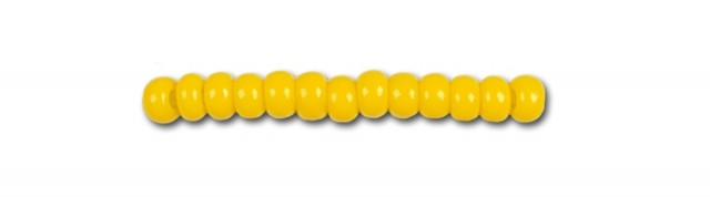 Yellow Glass Beads, Preciosa, Natural Opaque Lemon, Great Purchase