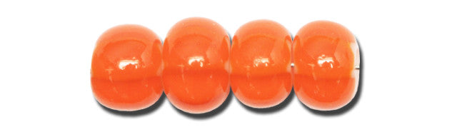 Orange Glass Beads, Preciosa, Orange Cornelian Star, Great Purchase