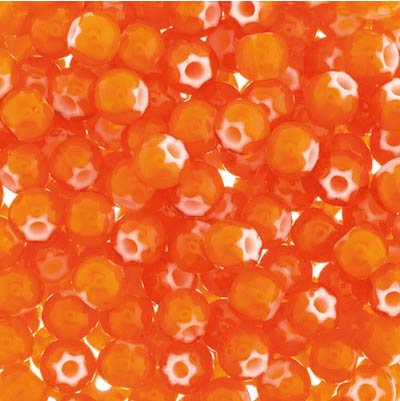 Preciosa Seed Beads - Orange Glasperler, Preciosa, Orange Cornelian Star, Storkøb