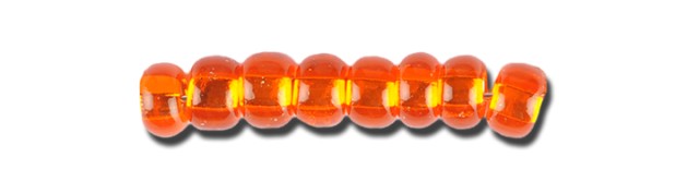 Orangefarbene Glasperlen, preciosa, silberlinienförmiges transparentes Hyazinthe, großartiger Kauf