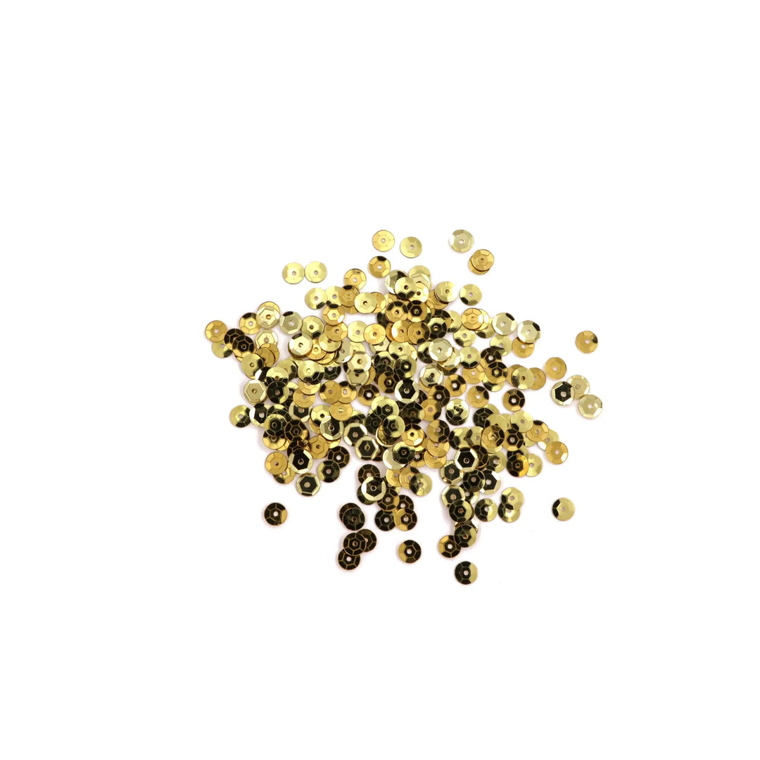 Palietter, runde, 4-13mm, uden regnbueskær, 10-40g, flere varianter Beadhouse of Copenhagen
