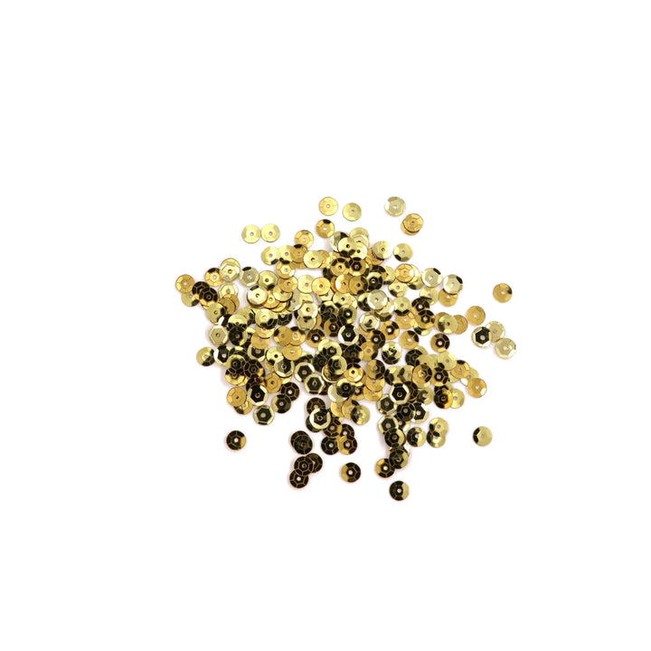 Palietter, runde, 4-13mm, uden regnbueskær, 10-40g, flere varianter Beadhouse of Copenhagen