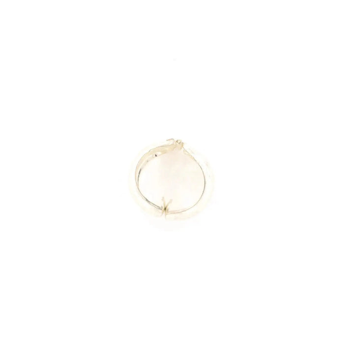 Klemme, sølvclips, 30x12mm, forsølvet messing 