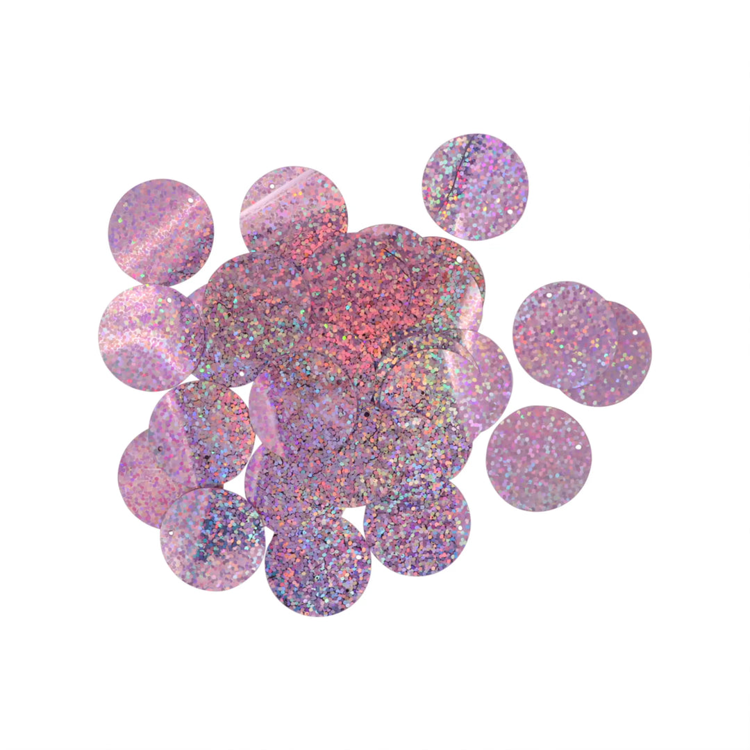 Palietter, runde, 30 mm, 10-40g, flere varianter Beadhouse of Copenhagen