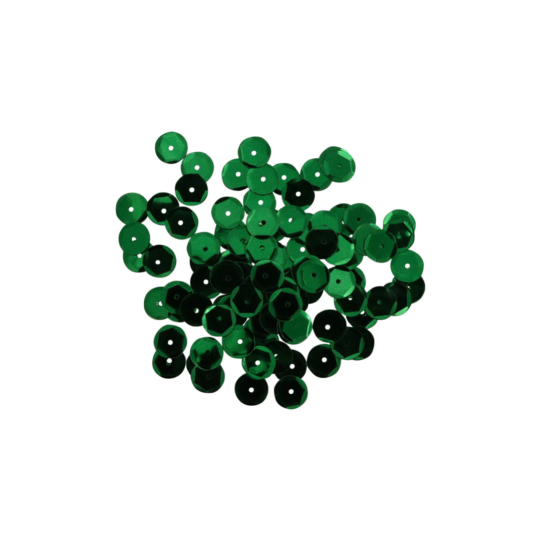 Palietter, runde, 4-13mm, uden regnbueskær, 10-40g, flere varianter Beadhouse of Copenhagen