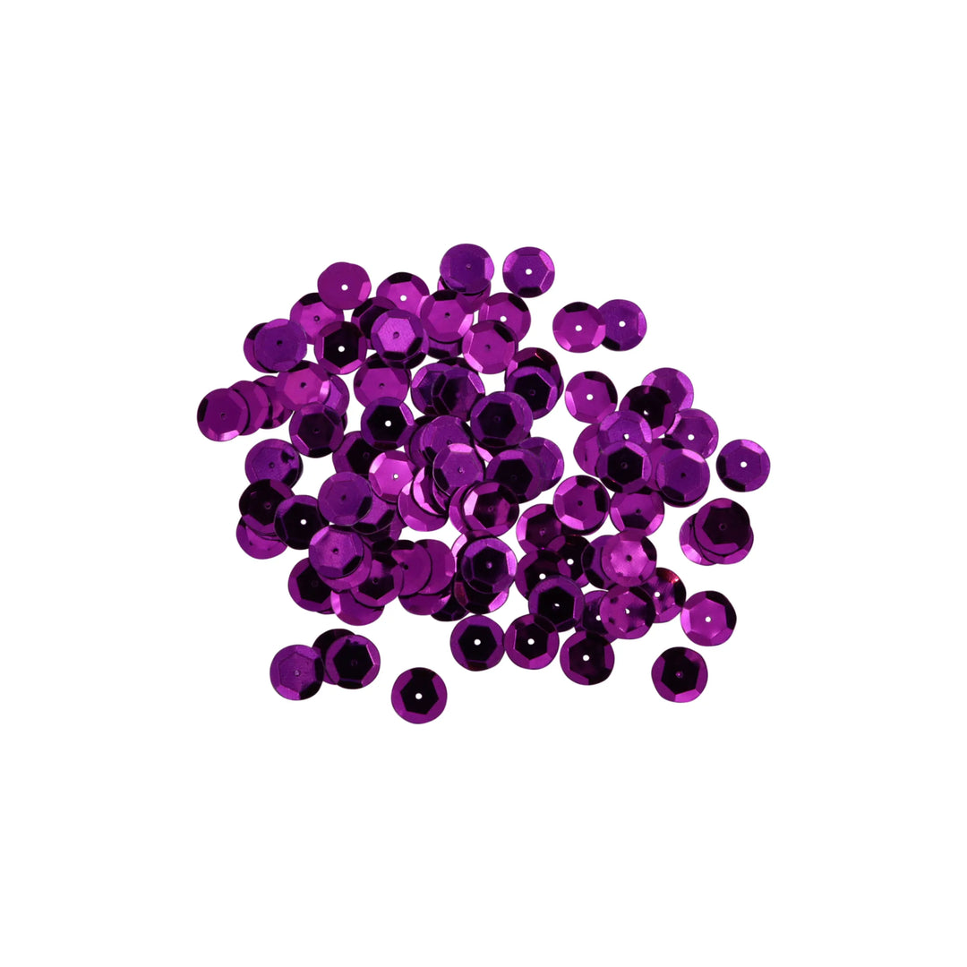 Palietter, runde, 4-13mm, uden regnbueskær, 10-40g, flere varianter Beadhouse of Copenhagen