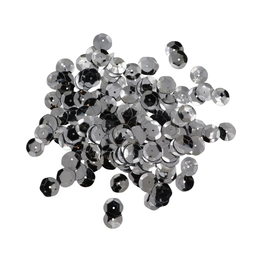 Palietter, runde, 4-13mm, uden regnbueskær, 10-40g, flere varianter Beadhouse of Copenhagen