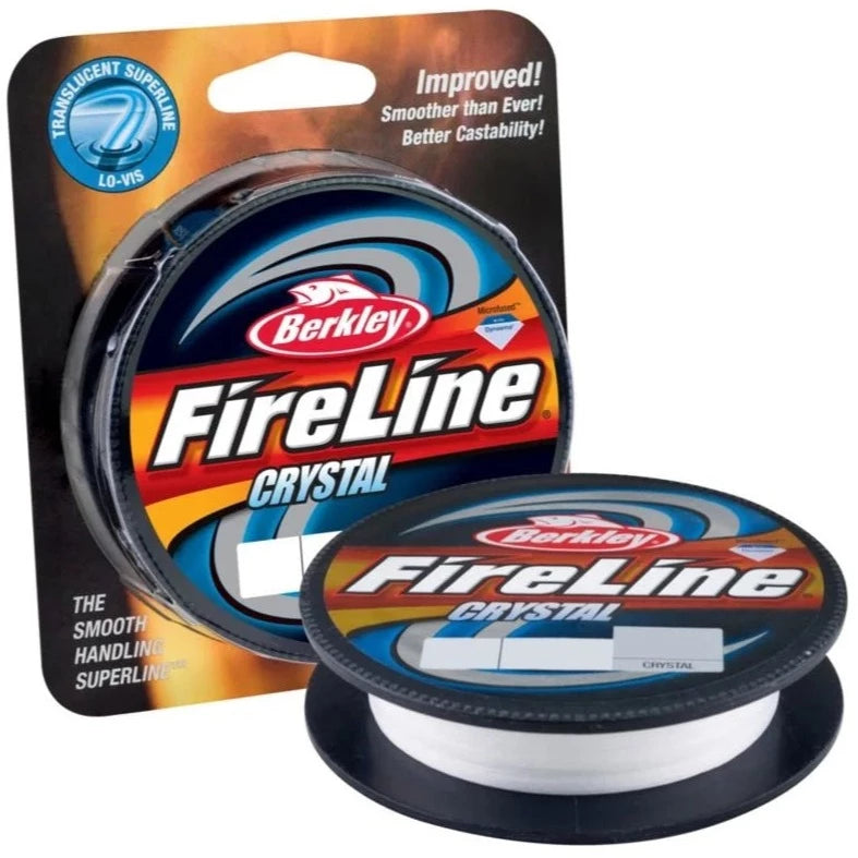 Fireline crystal, klar - 0.15 mm 50 meter på rulle