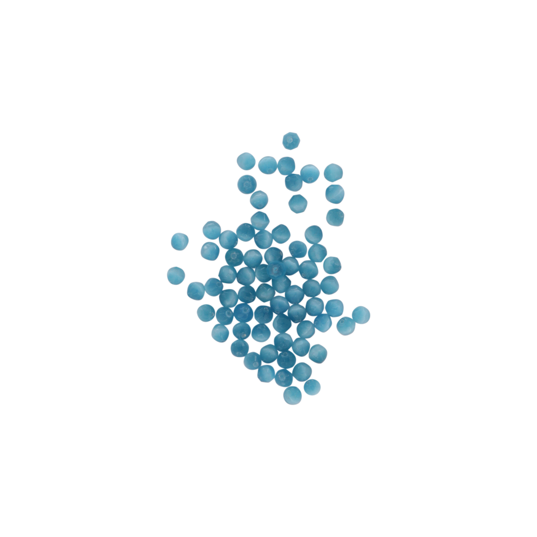 Find Glasfiberperler, runde, facetteret, lyseblå, 4 mm, 10 stk hos  Beadhouse of Copenhagen i dag. Husk gratis fragt over 400kr.
