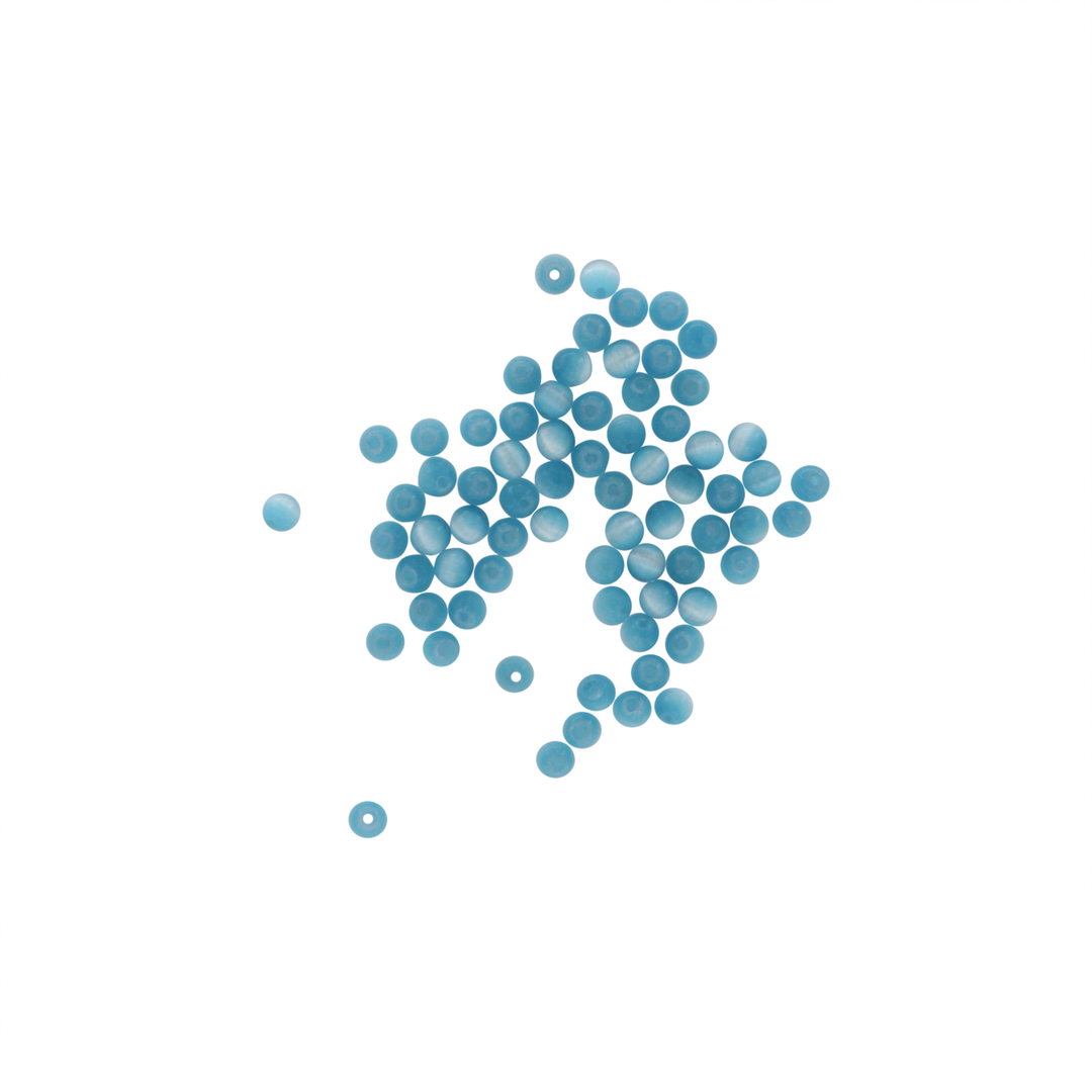 Find Glasfiberperler, runde, lyseblå, 4 mm, 10 stk hos  Beadhouse of Copenhagen i dag. Husk gratis fragt over 400kr.