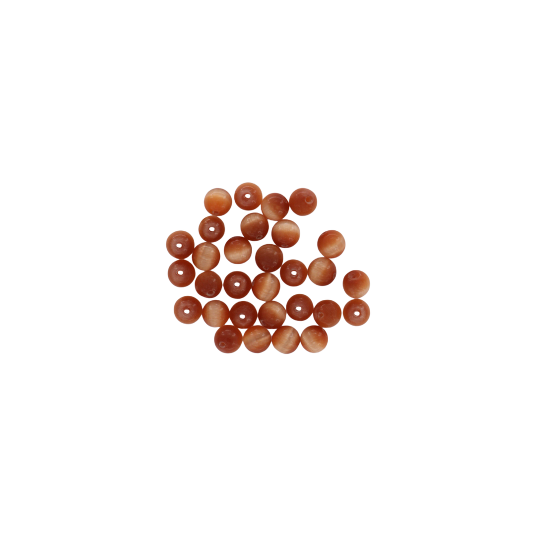 Find Glasfiberperler, runde, brun, 6 mm, 10 stk hos  Beadhouse of Copenhagen i dag. Husk gratis fragt over 400kr.