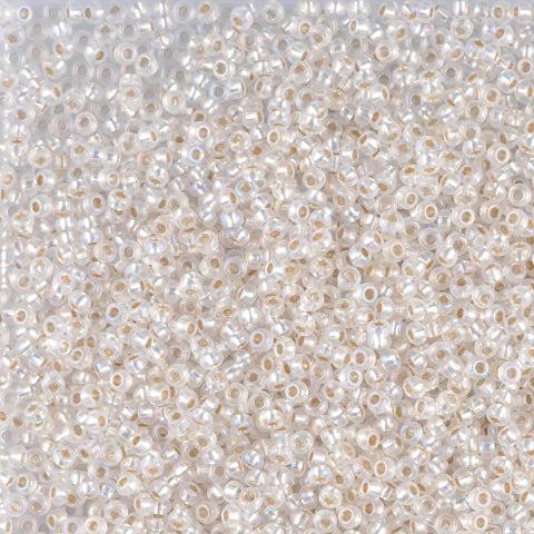 Preciosa Seed Beads - Klar Glasperler, Preciosa, Silverlined Crystal, Storkøb