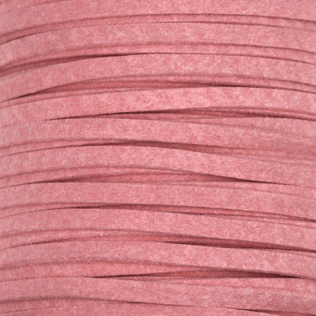 Ruskindssnor i lyserød - perfekt til halskæder mm.