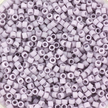 Lilla Glasperler, Miyuki Delica Beads, opaque matte light 11-356