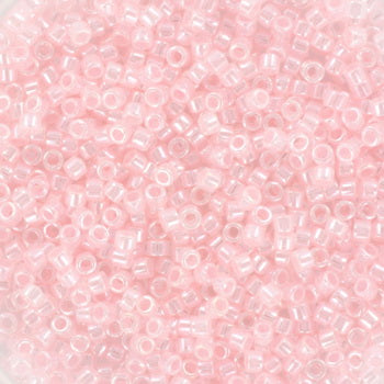 Lyserøde Glasperler, Miyuki Delica Beads, Ceylon Baby Pink DE11-234