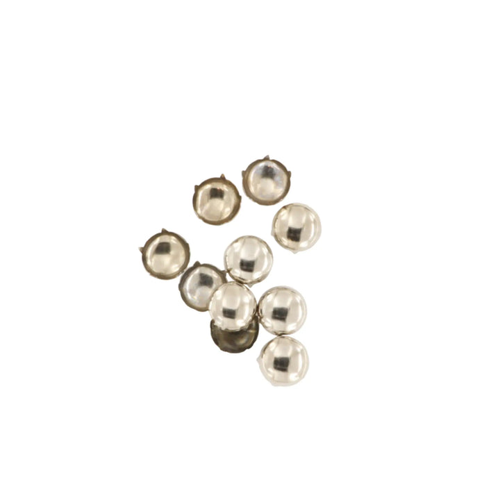 Nitter, runde, forsølvet og forgyldt, 10-100 stk, flere varianter Beadhouse of Copenhagen