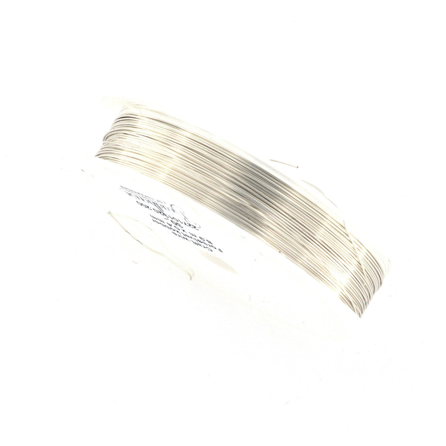 Udseende Lav et navn Tal til Smykketråd, Wire 0,4 mm, forsølvet kobber, 10 m | kr40.00 DKK