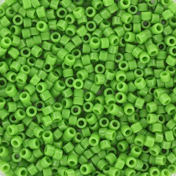 Grønne Glasperler, Miyuki Delica size 11/0 opaque green
