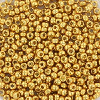 Guld Glasperler, Rocailles, duracoat galvaniseret guld